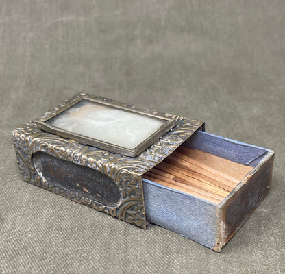 Vintage Brass, Aluminum & EPSN Match Holders – Antique Selection