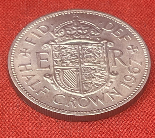 1967 Queen Elisabeth II One Shilling