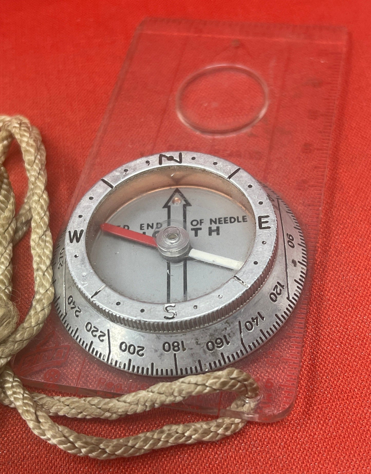 Vintage Silva Compass with Lanyard