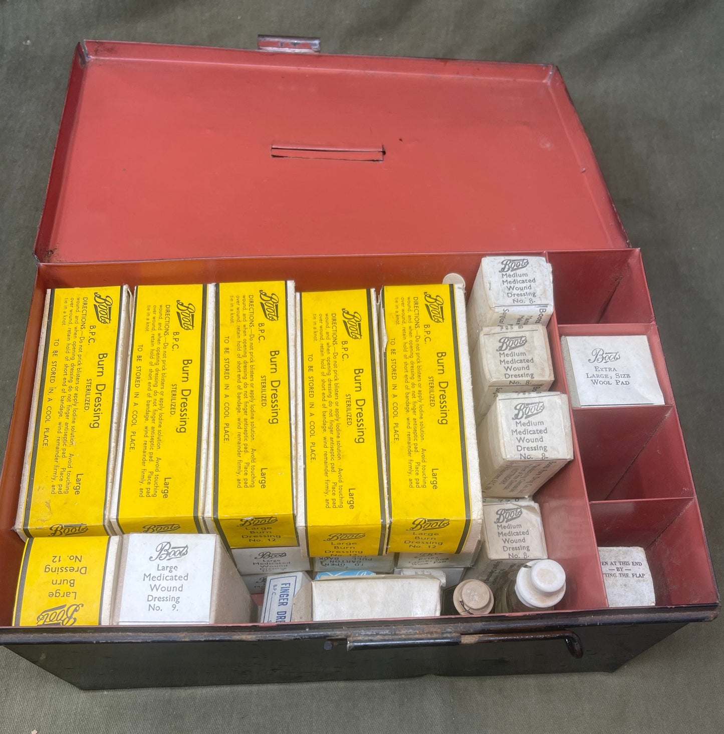 British WW2 Boots ARP First Aid Kit