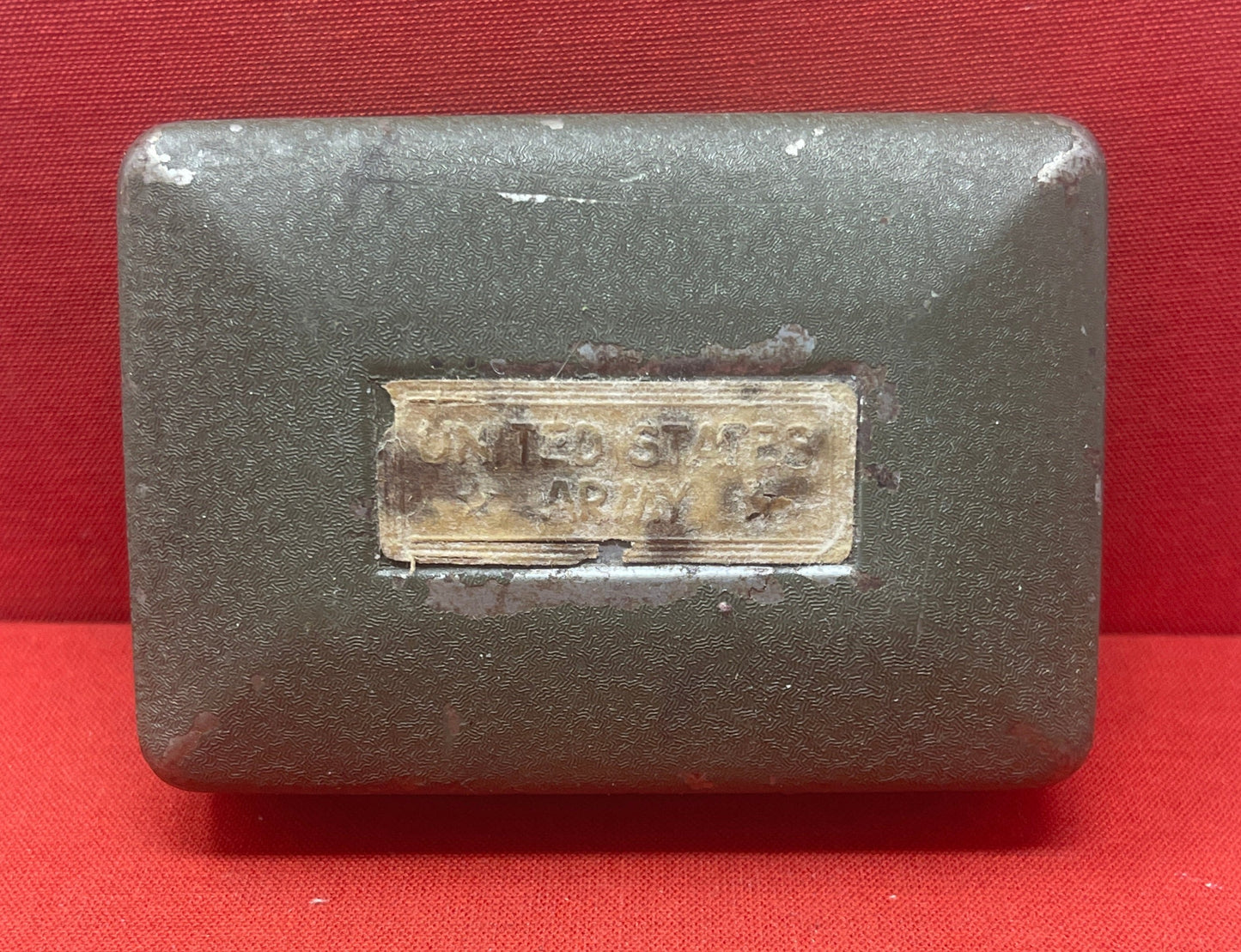 WW2 US Army Soap Dish  Palmolive Soap