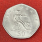 1969 Queen Elisabeth II 50 Pence