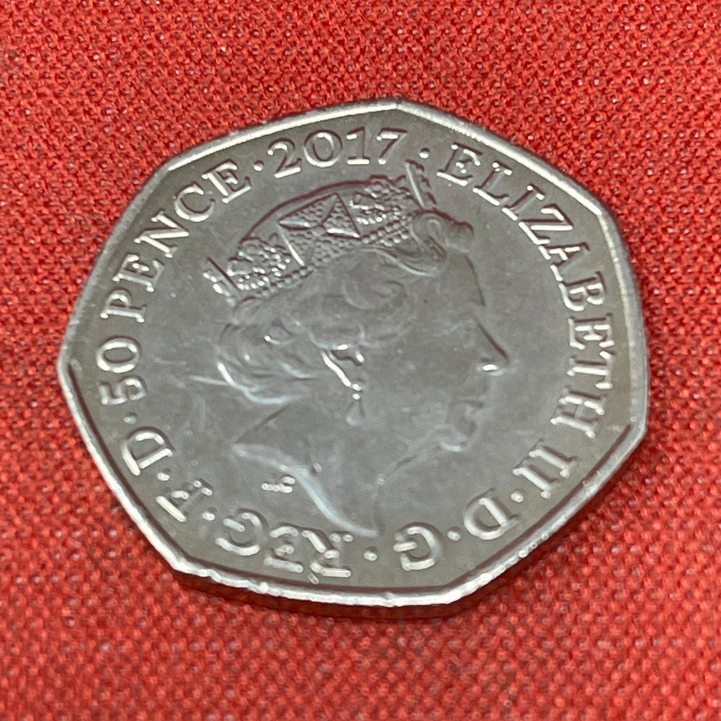 The Tale of Peter Rabbit 50p Commemorative Coin 2017- Circulated