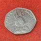 Peter Rabbit 50p Fifty pence Coin Circulated