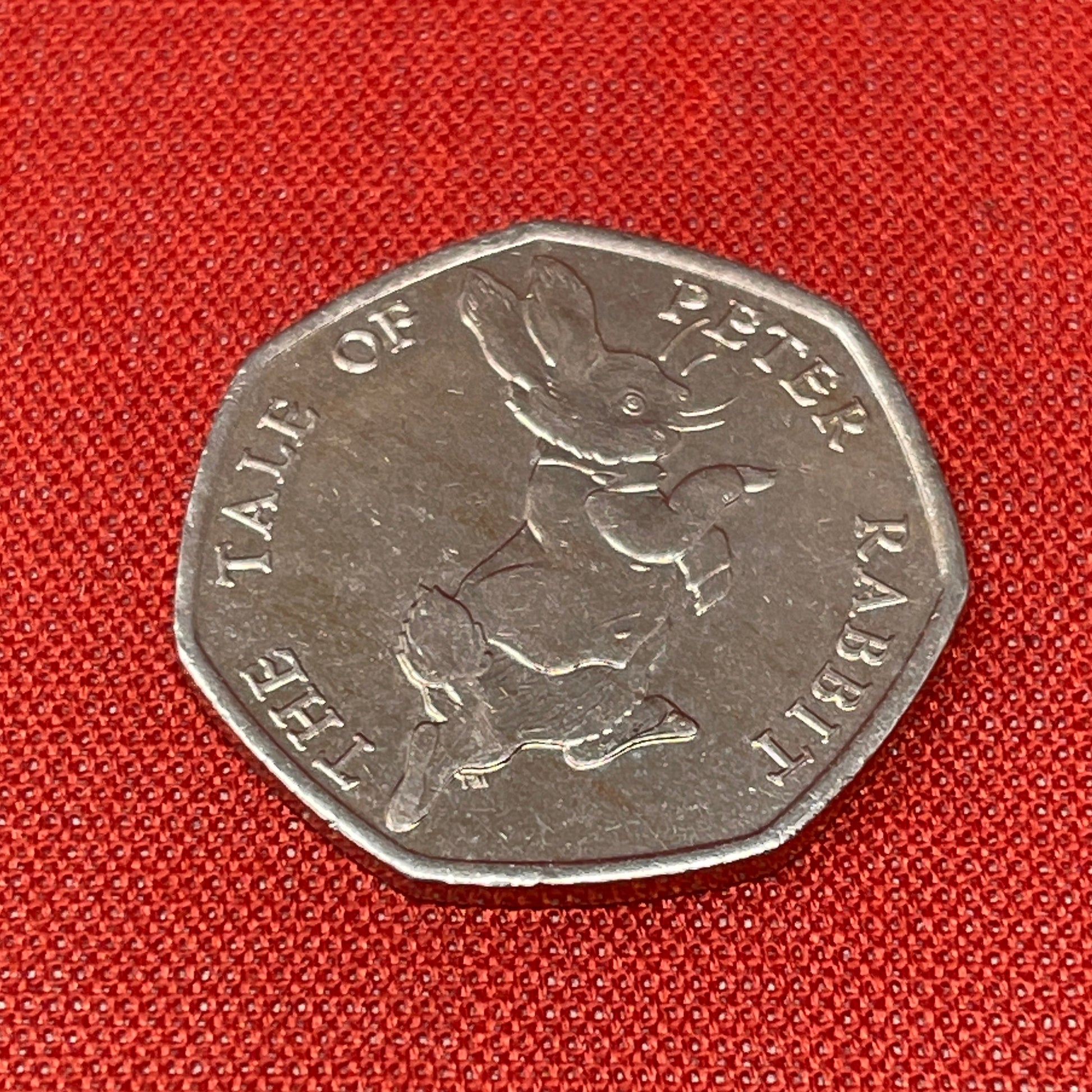 The Tale of Peter Rabbit 50p Commemorative Coin 2017- Circulated