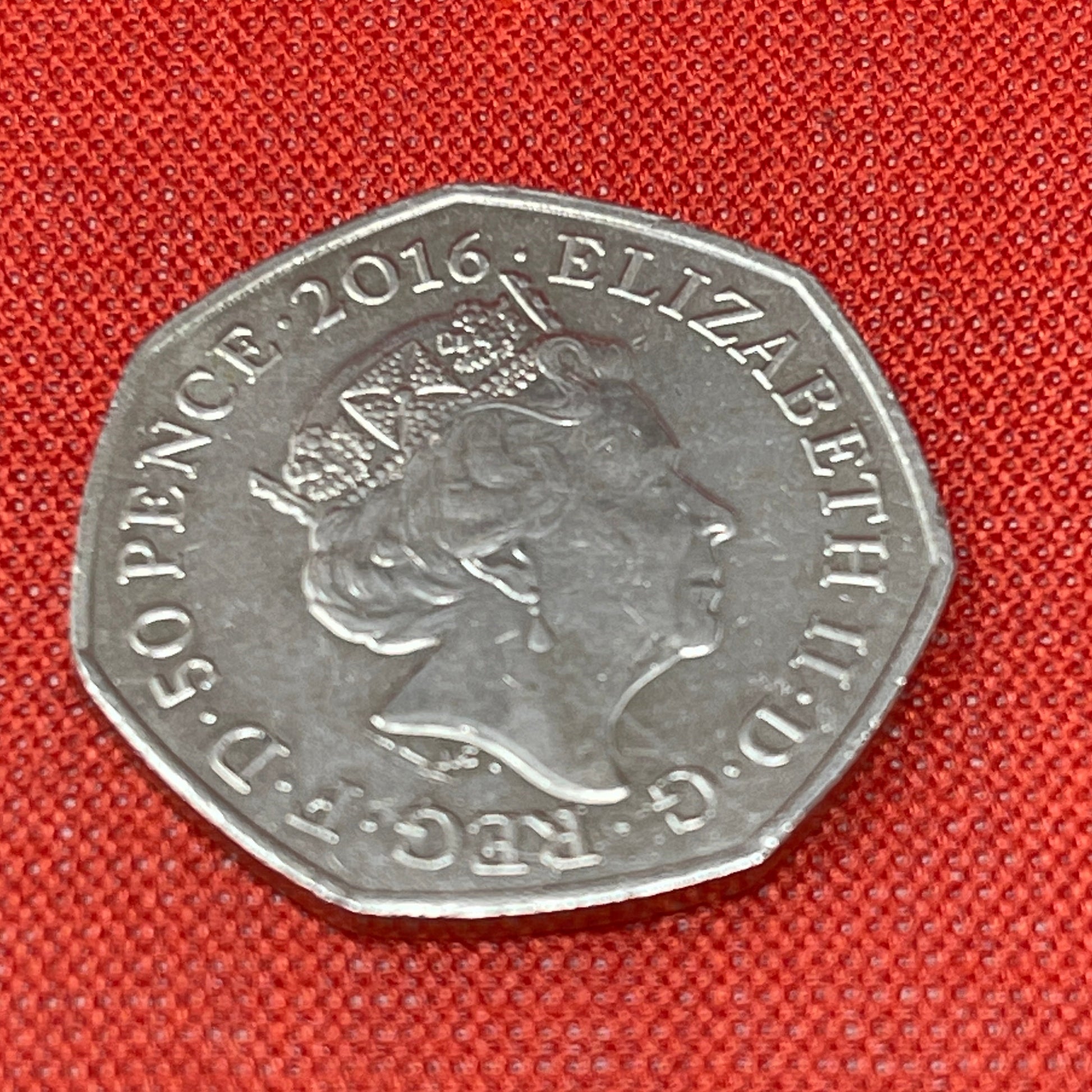 Peter Rabbit 50p Fifty pence Coin Circulated