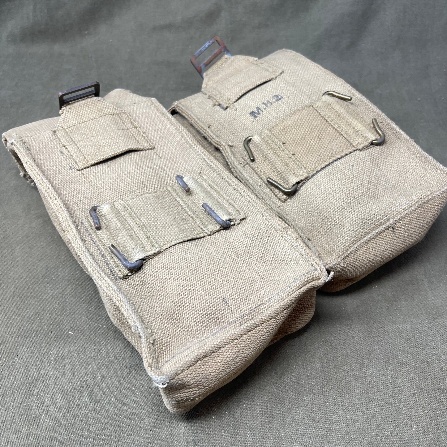 WW2 Dated British 1937 Pattern Ammunition Pouches