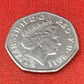 2012 London Olympic Games Taekwondo 50p Coin Circulated