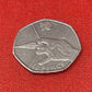 Olympics Archery 50p Fifty Pence Coin - Circulated