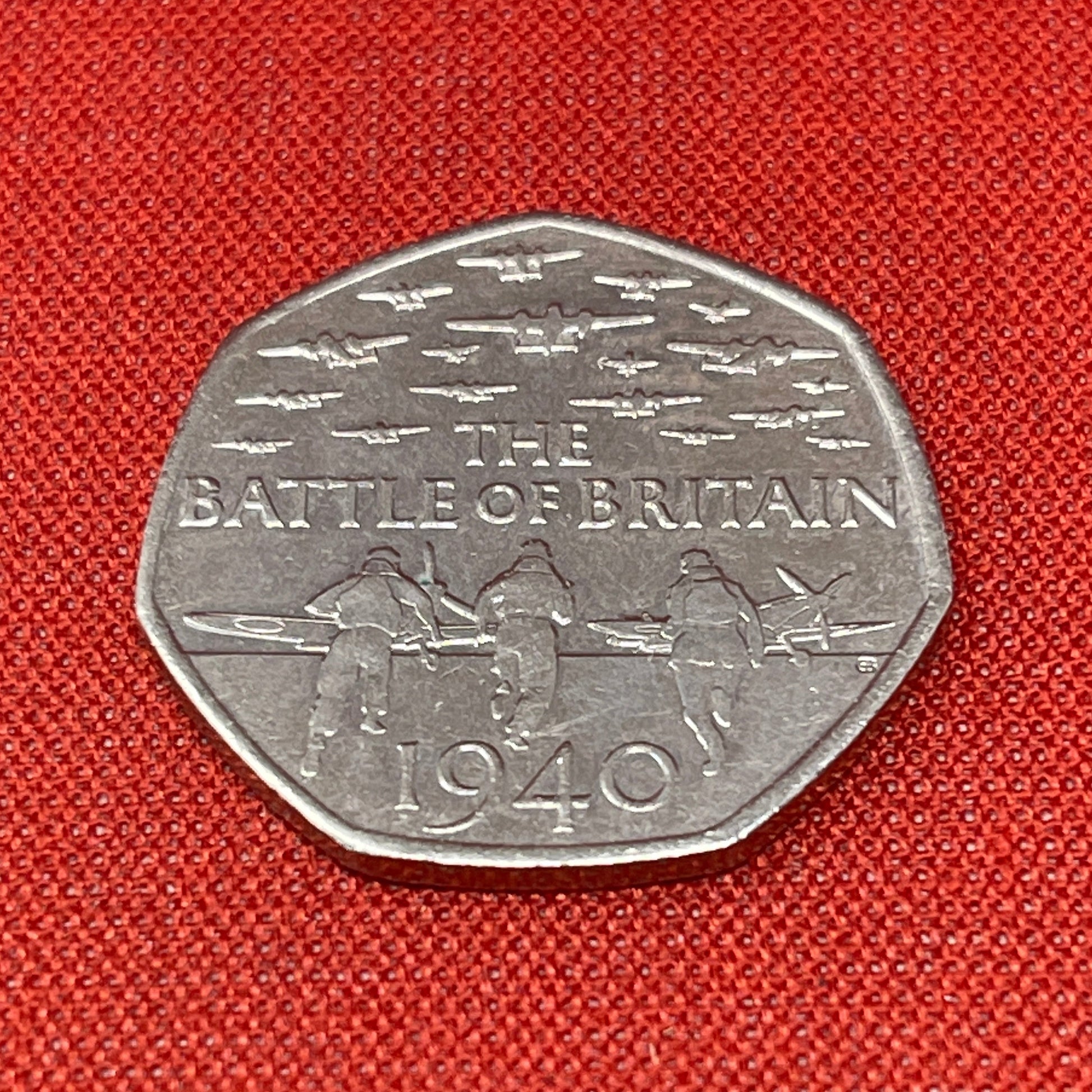 2015 50p Coin "BATTLE OF BRITAIN"