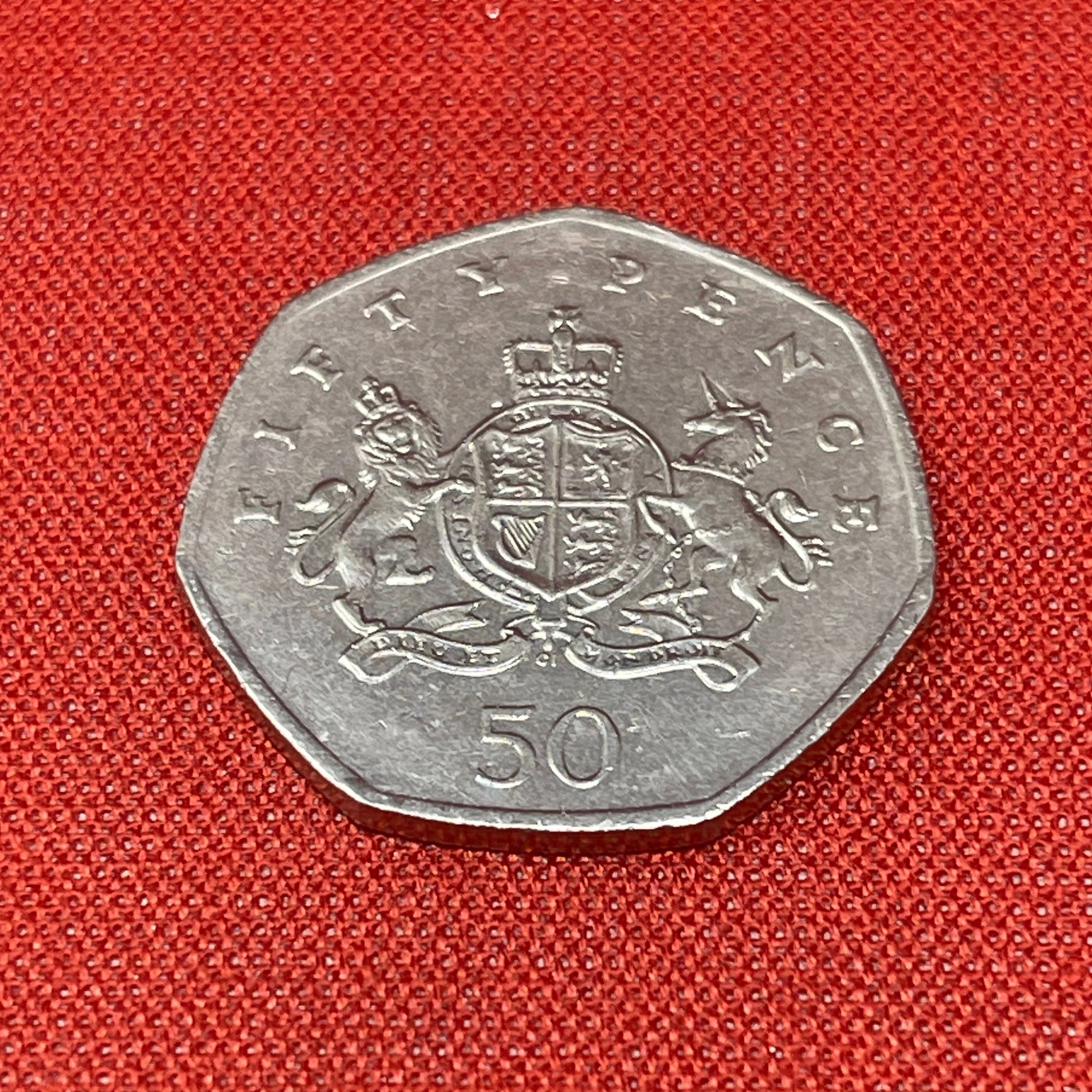 QEII 2013 50 Pence Coin Circulated