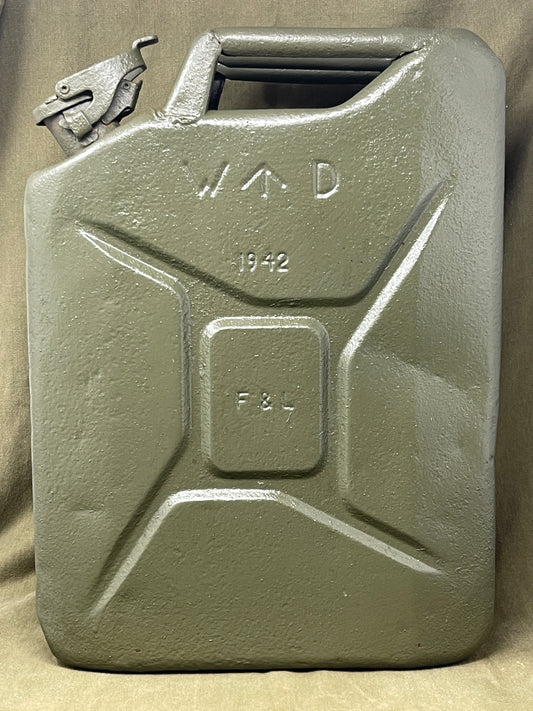 British 1942 Dated  Fuel Jerry Can 