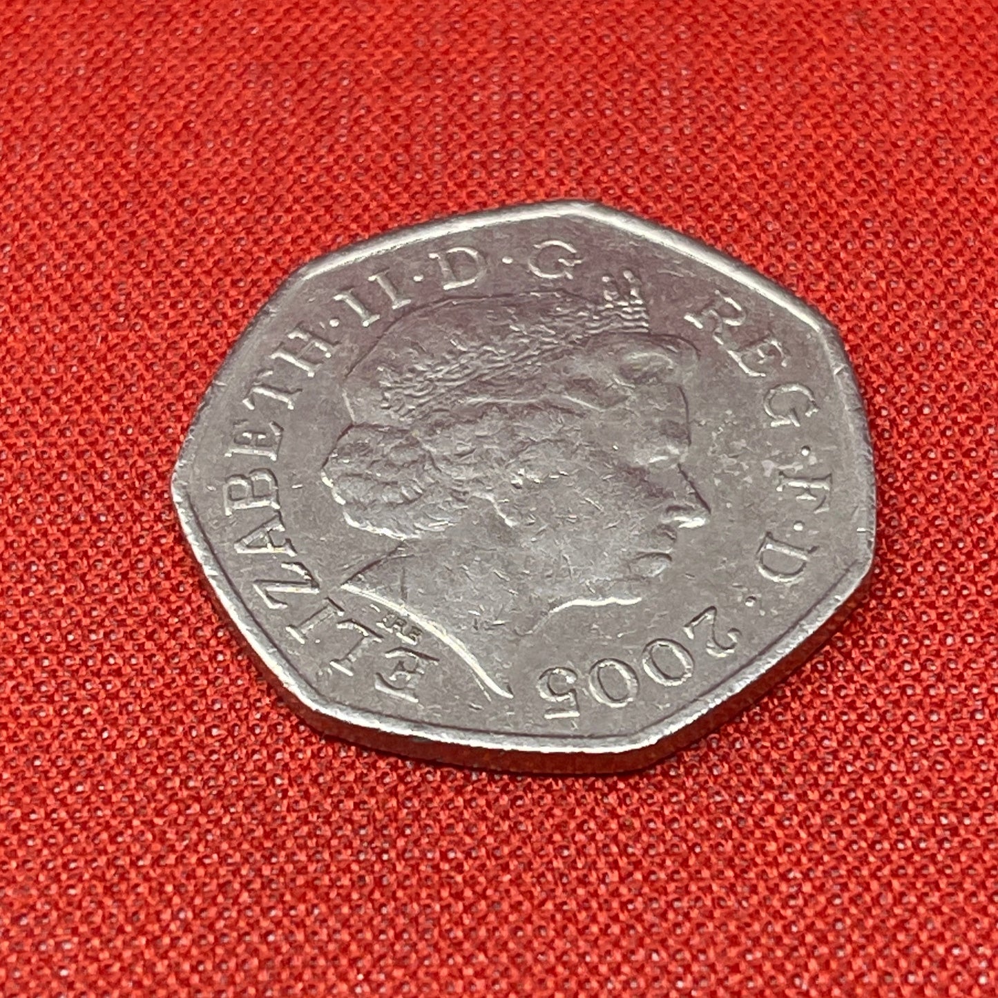 Plural of Penny 50p and the Saxon 50p.