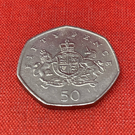 QEII 2013 50 Pence Coin Circulated