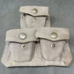 British WW2 37 Pattern Webbing Cartridge Carrier inc 30 INERT 303 Rnds in Chargers