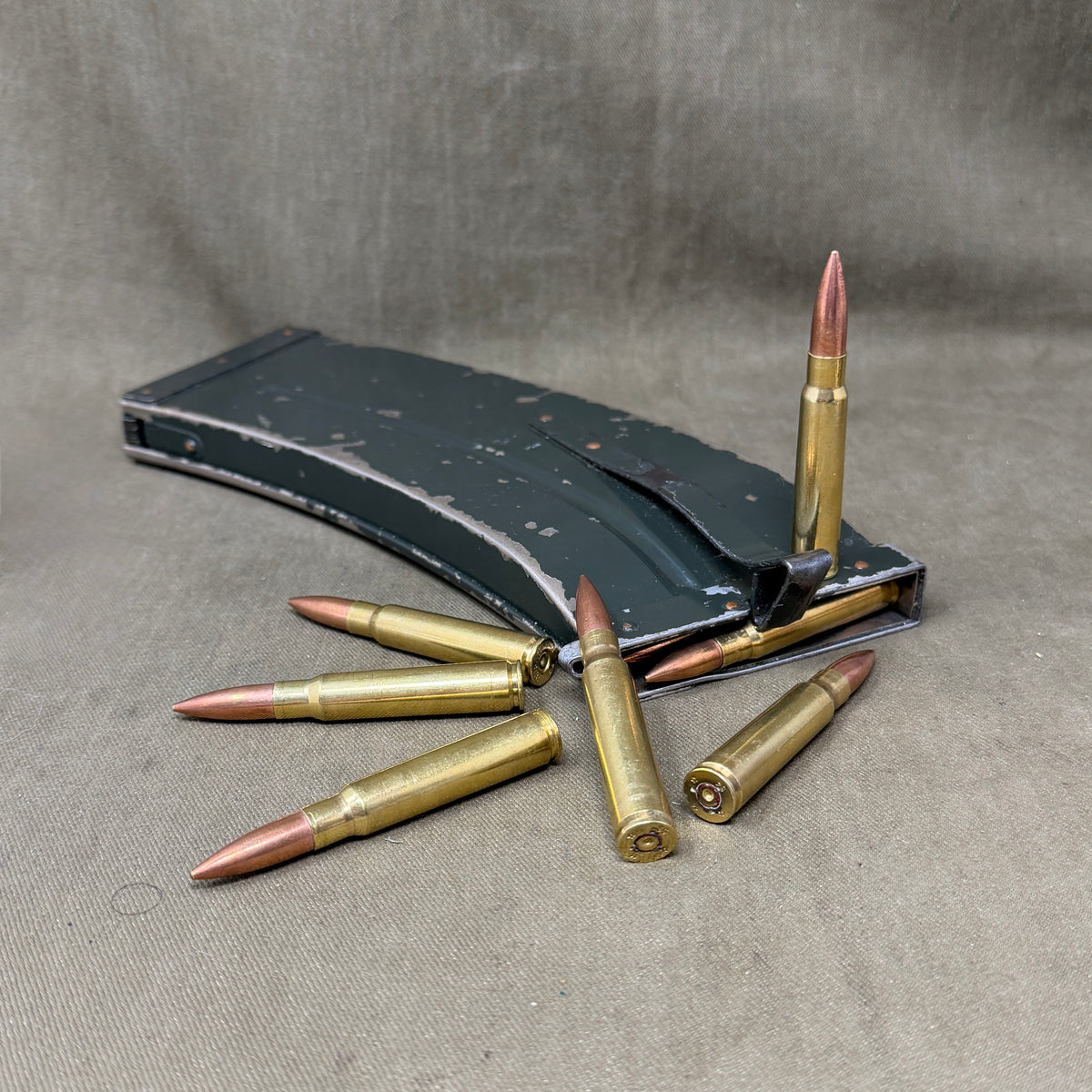 Original Madsen LMG 7.92×57mm Mauser 30-Round Magazine – Rare