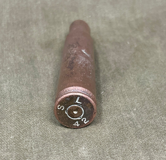 WW2  USAAF 50 Cal Cartridge case. Headstamp SL = Salt Lake Ciry 