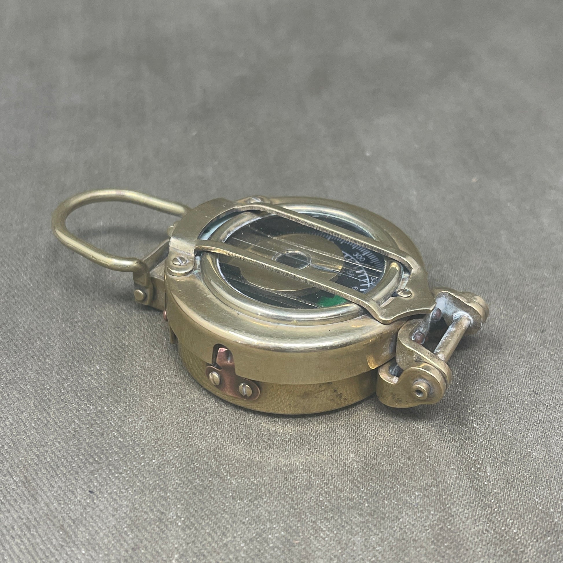 WW1 British Officers Brass Compass by Stanley London