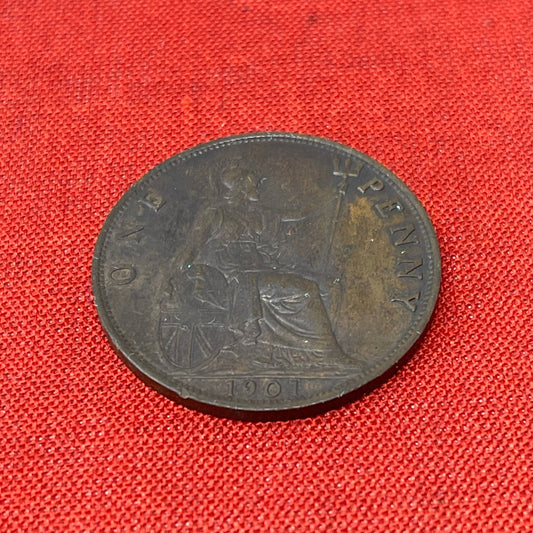 1901 Oueen Victoria One Penny