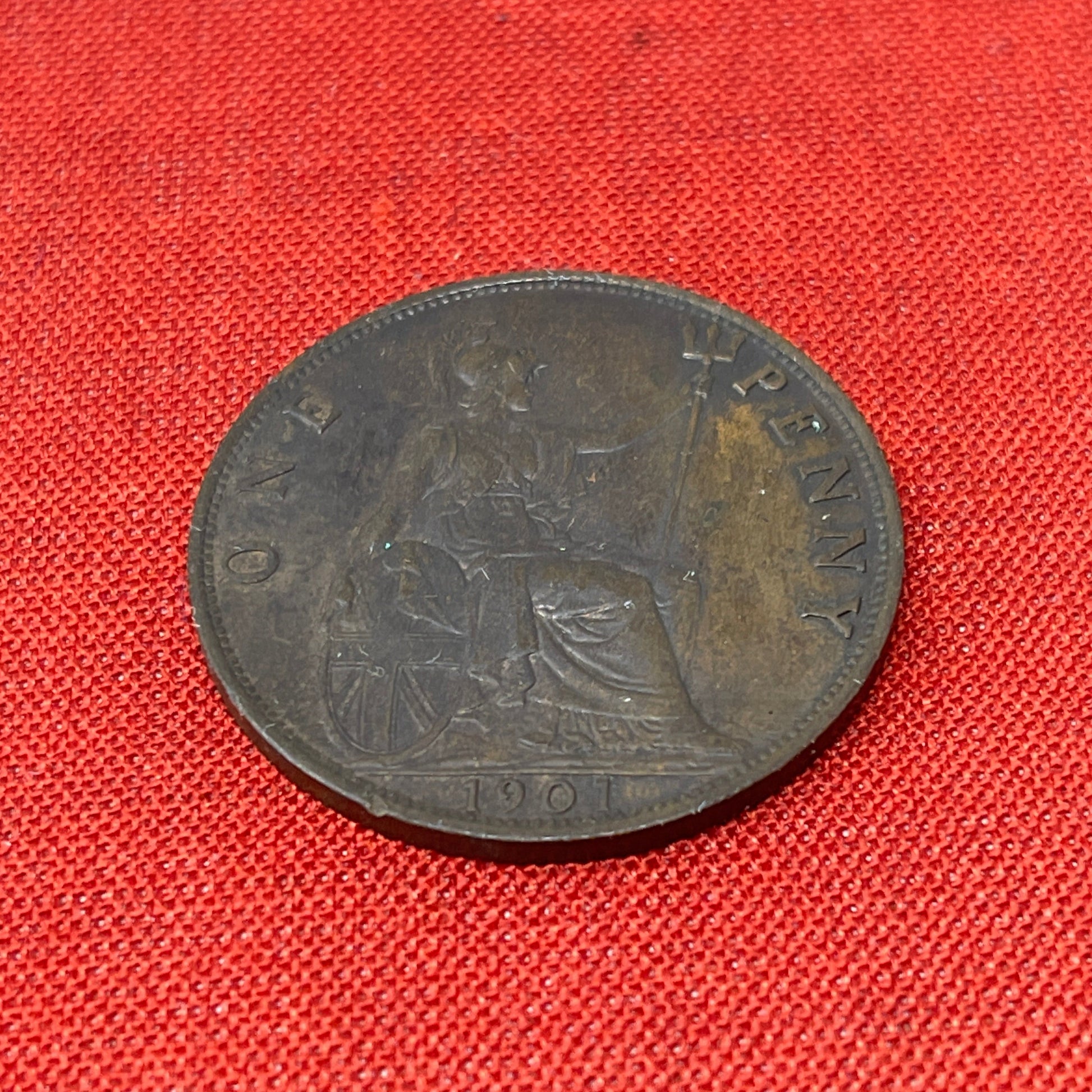 1901 Oueen Victoria One Penny