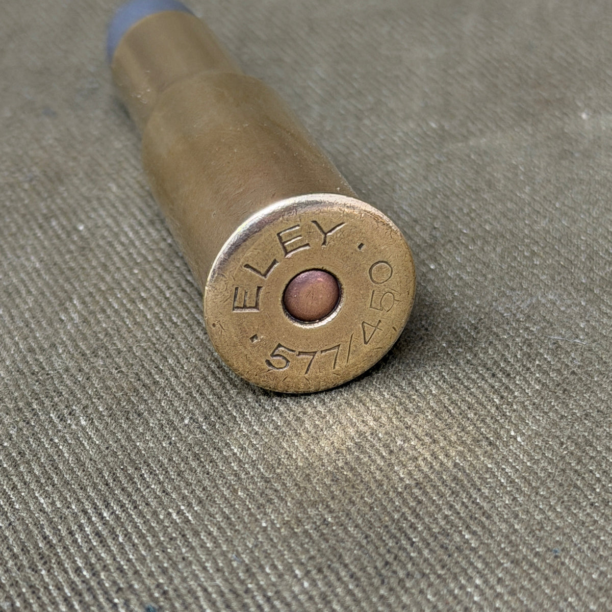 Eley .577/.450 Martini-Henry Cartridge – British Eley Headstamp – Paper Patched Bullet