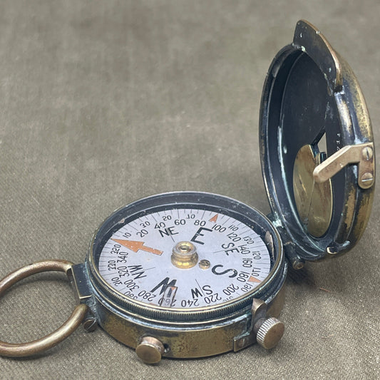 WWI US Army  Military  engineer Corps Compass 