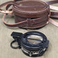 WWII British Prismatic Compass & Leather Case