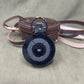 WWII British Prismatic Compass & Leather Case