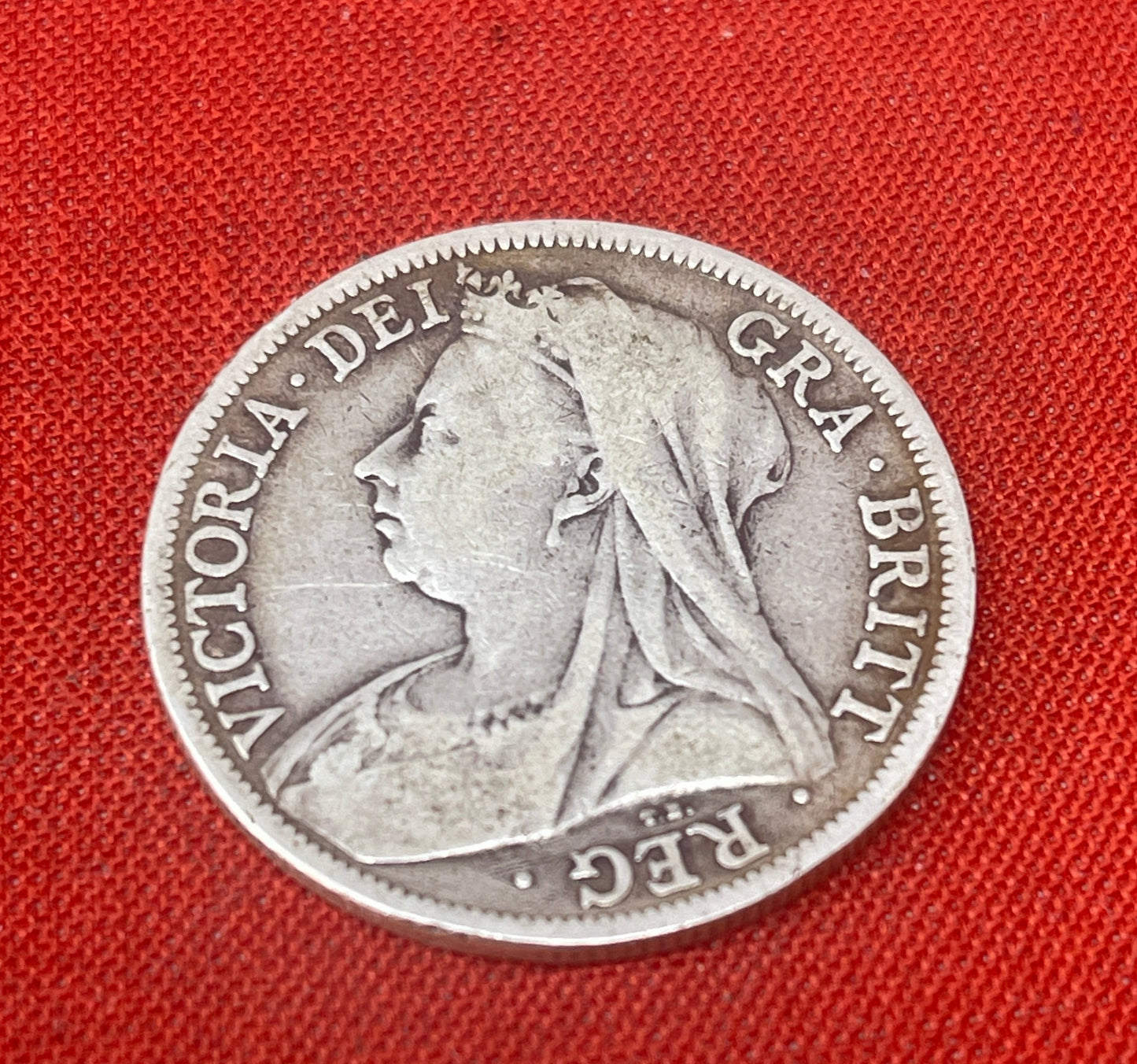 Queen Victoria 1895 Half Crown