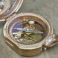 Stanley London Solid Brass Brunton Compass – Nautical Sine Model