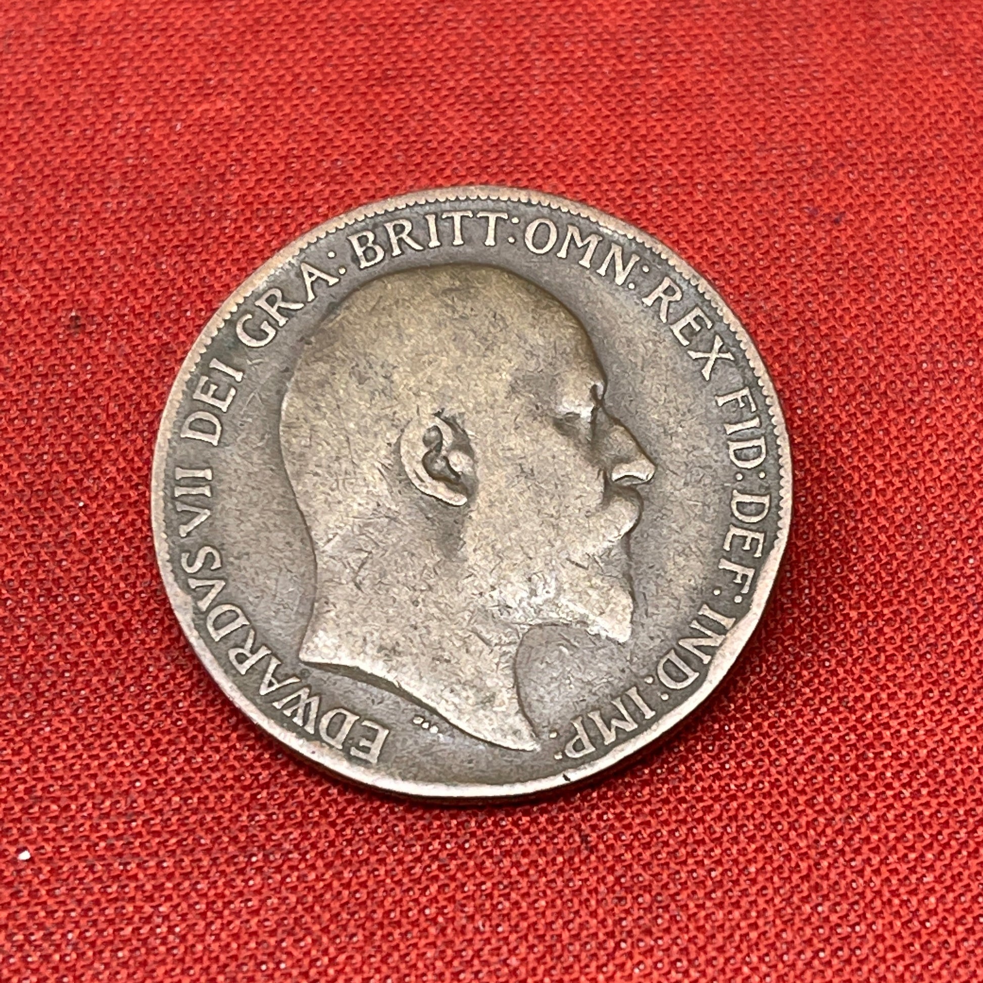 King George VII One Penny Dated 1910