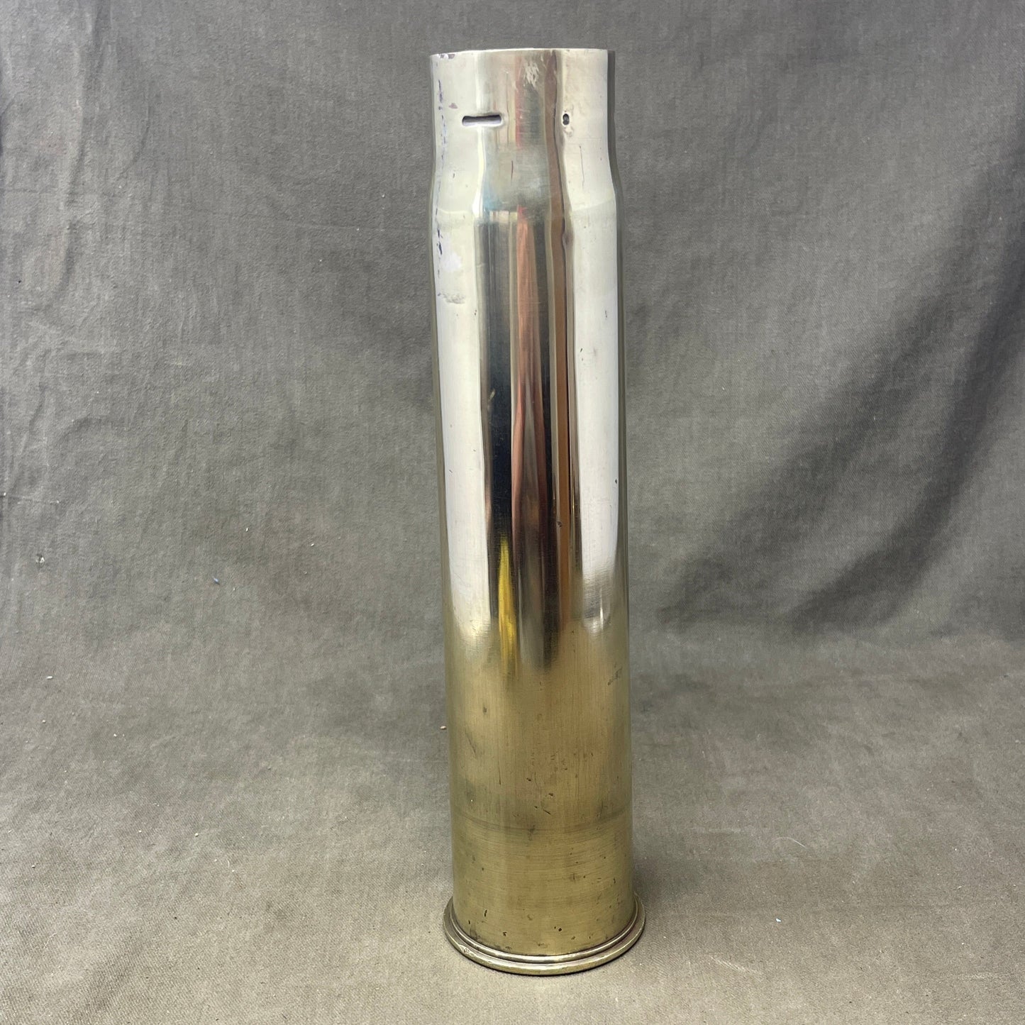 British 6 PR Brass Shell Case Kynoch