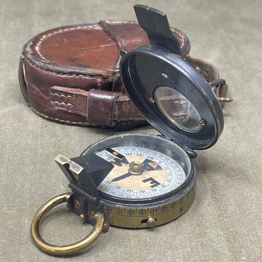 WWI British Verner’s Patent Marching Compass 