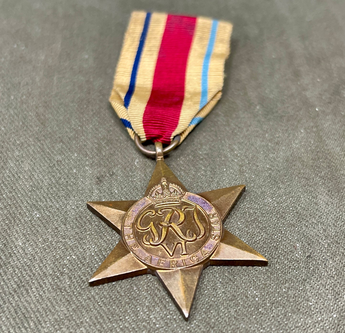 British & Commonwealth WW2 The Africa Star 1st Army Bar