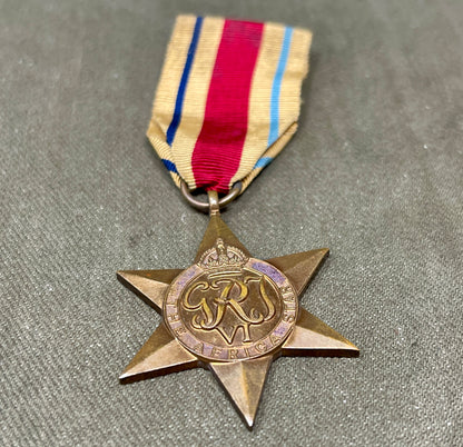 British & Commonwealth WW2 The Africa Star 1st Army Bar