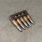 1938 Austrian 8×56R M30S Mannlicher M95 5-Round En-Bloc Clip – Czech M Mark – Inert