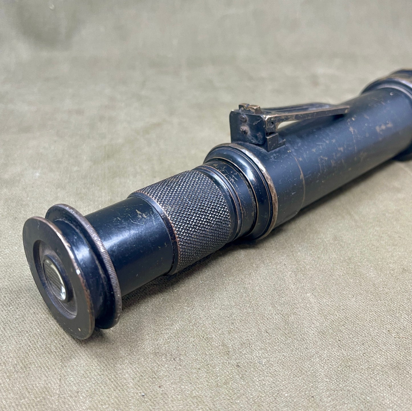 WW1 British Artillery Sighting telescope No5 1917 Pye & Co Cambridge