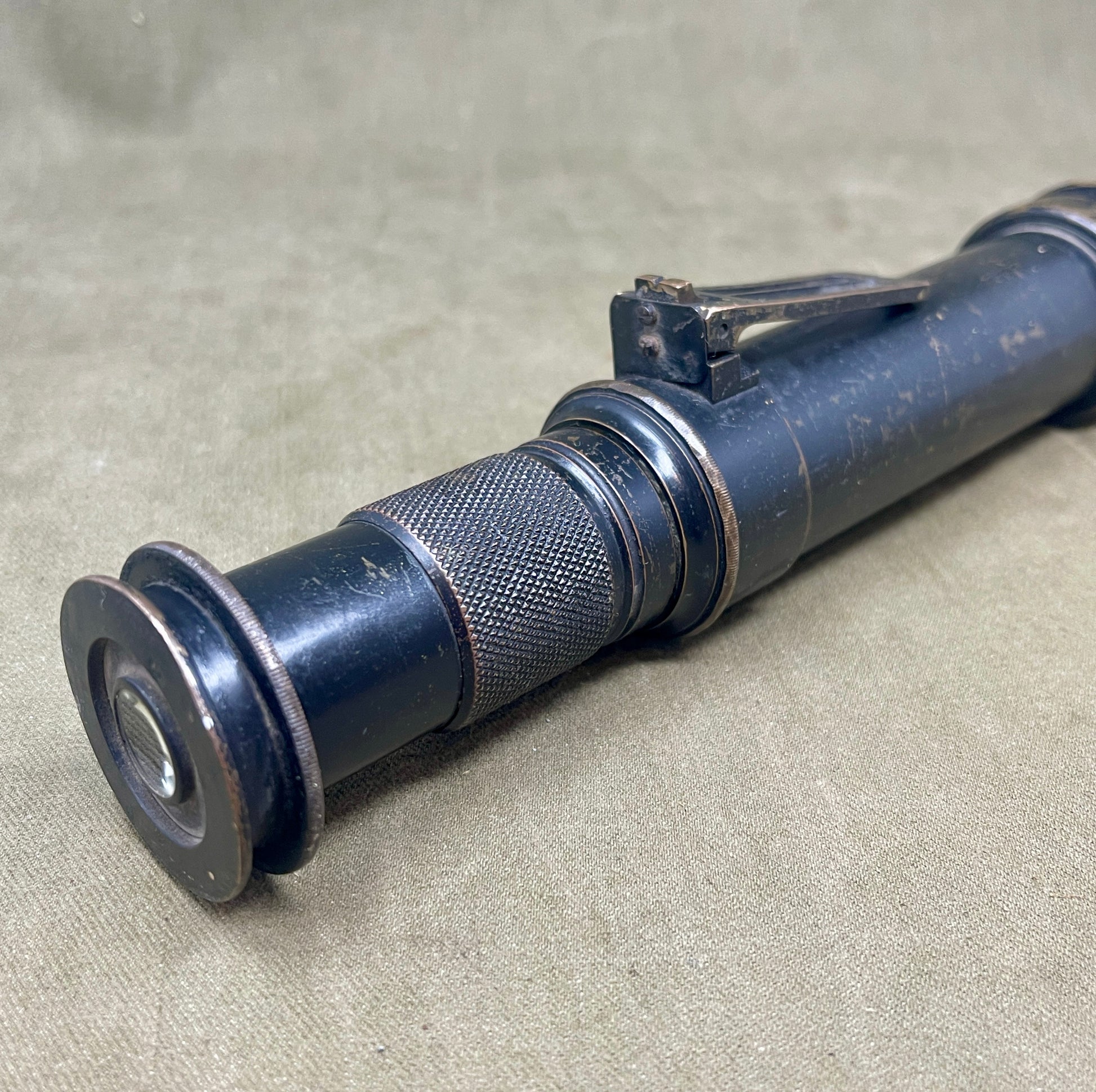 WW1 British Artillery Sighting telescope No5 1917 Pye & Co Cambridge
