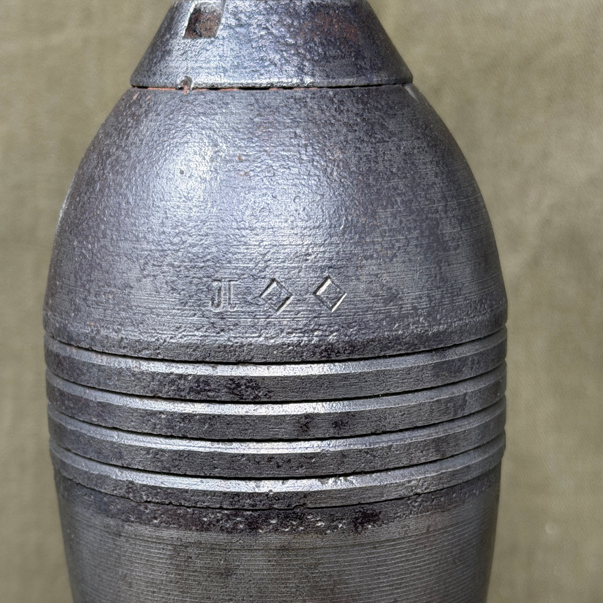 Original Soviet Russian 82mm O-832 Mortar Bomb – 1935 Dated – Inert