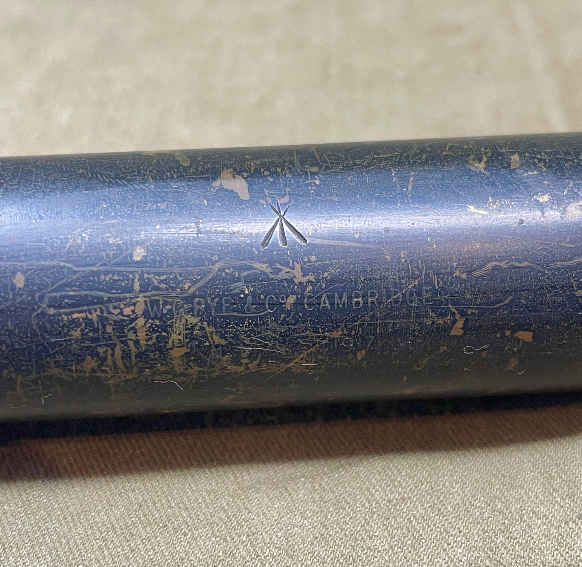 WW1 British Artillery Sighting telescope No5 1917 Pye & Co Cambridge