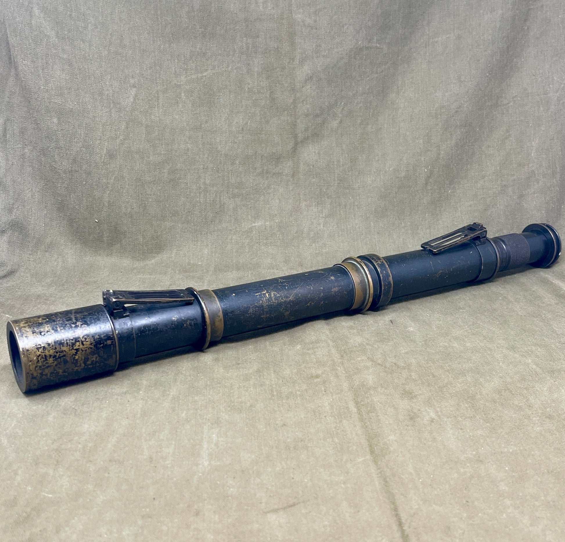 WW1 British Artillery Sighting telescope No5 1917 Pye & Co Cambridge