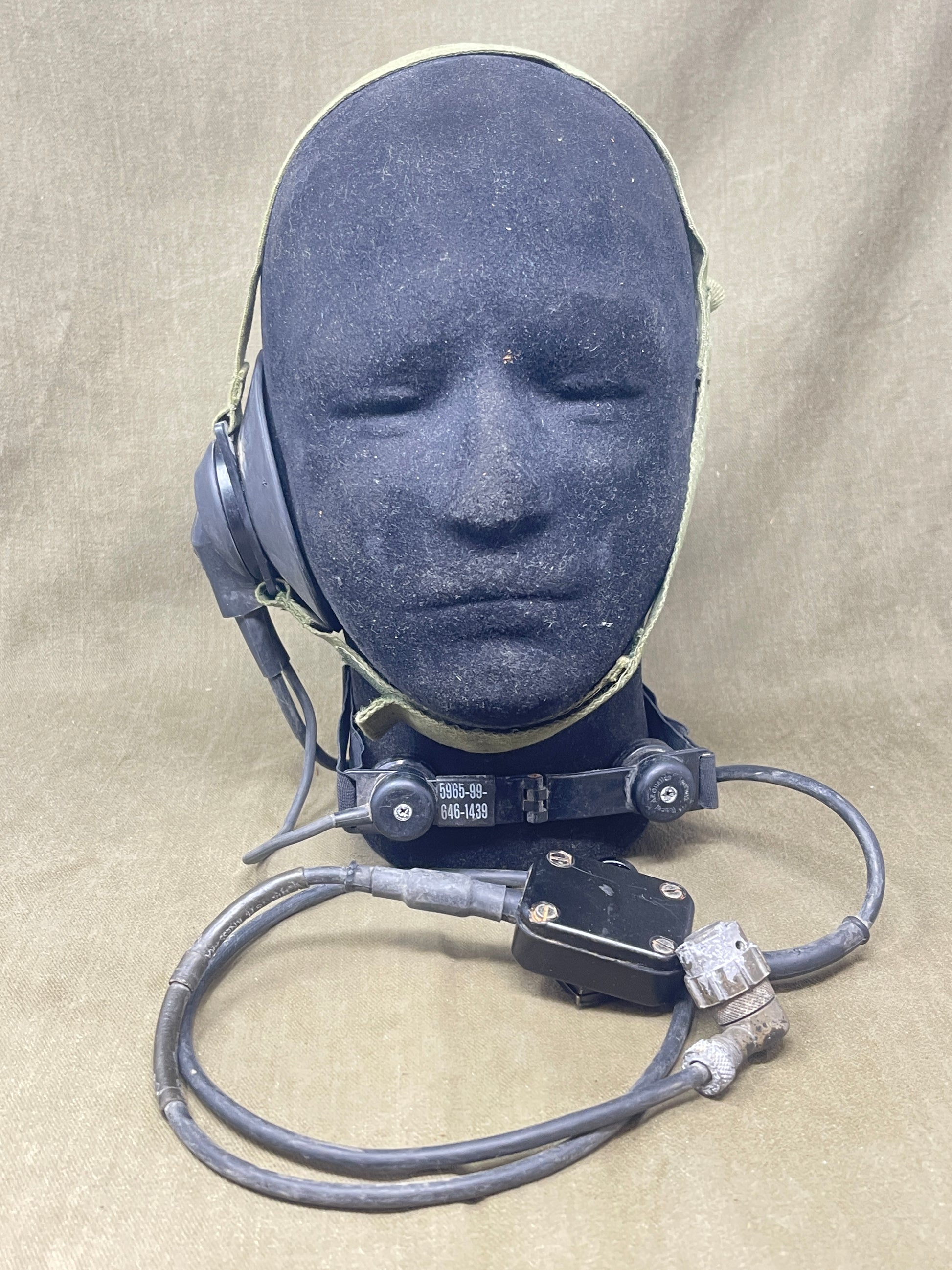 PRC 349 Military Radio Headset – Surplus Stock in Good Order