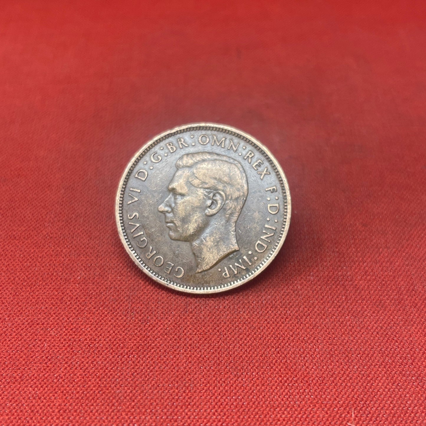 King George VI 1940 One Penny