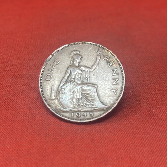 King George VI 1945 One Penny