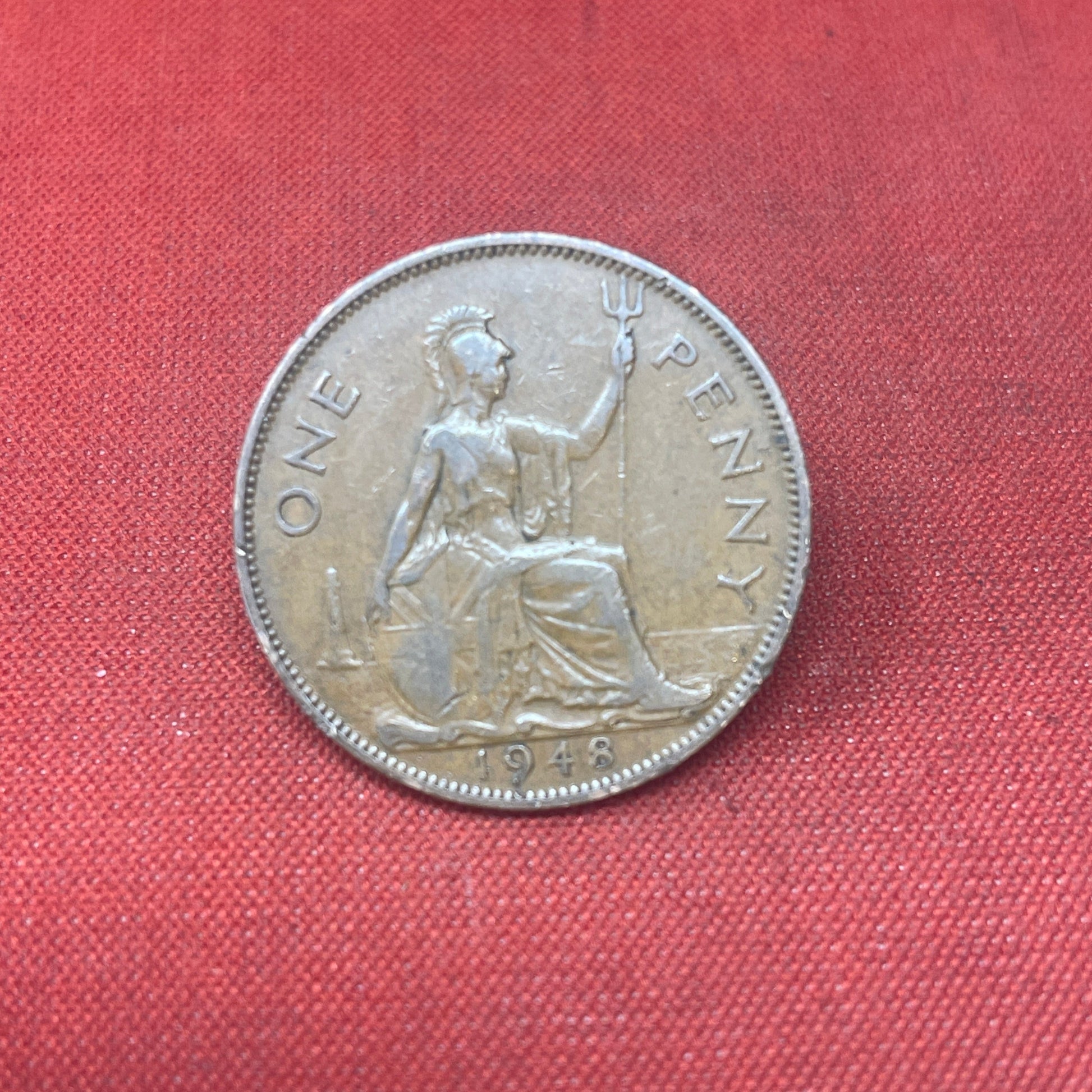 King George VI 1947 One Penny