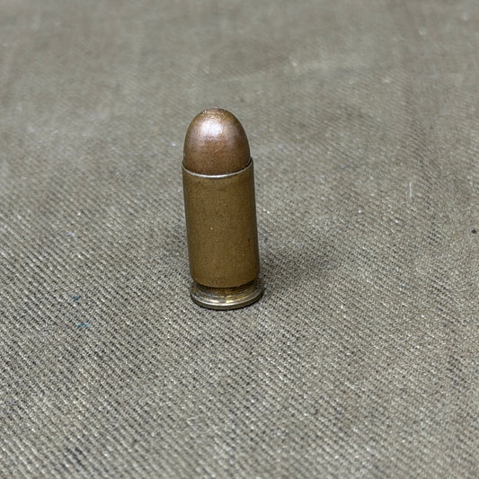 Original WW1 German 9mm Parabellum Cartridge – Spandau Arsenal – June 1916 – Inert