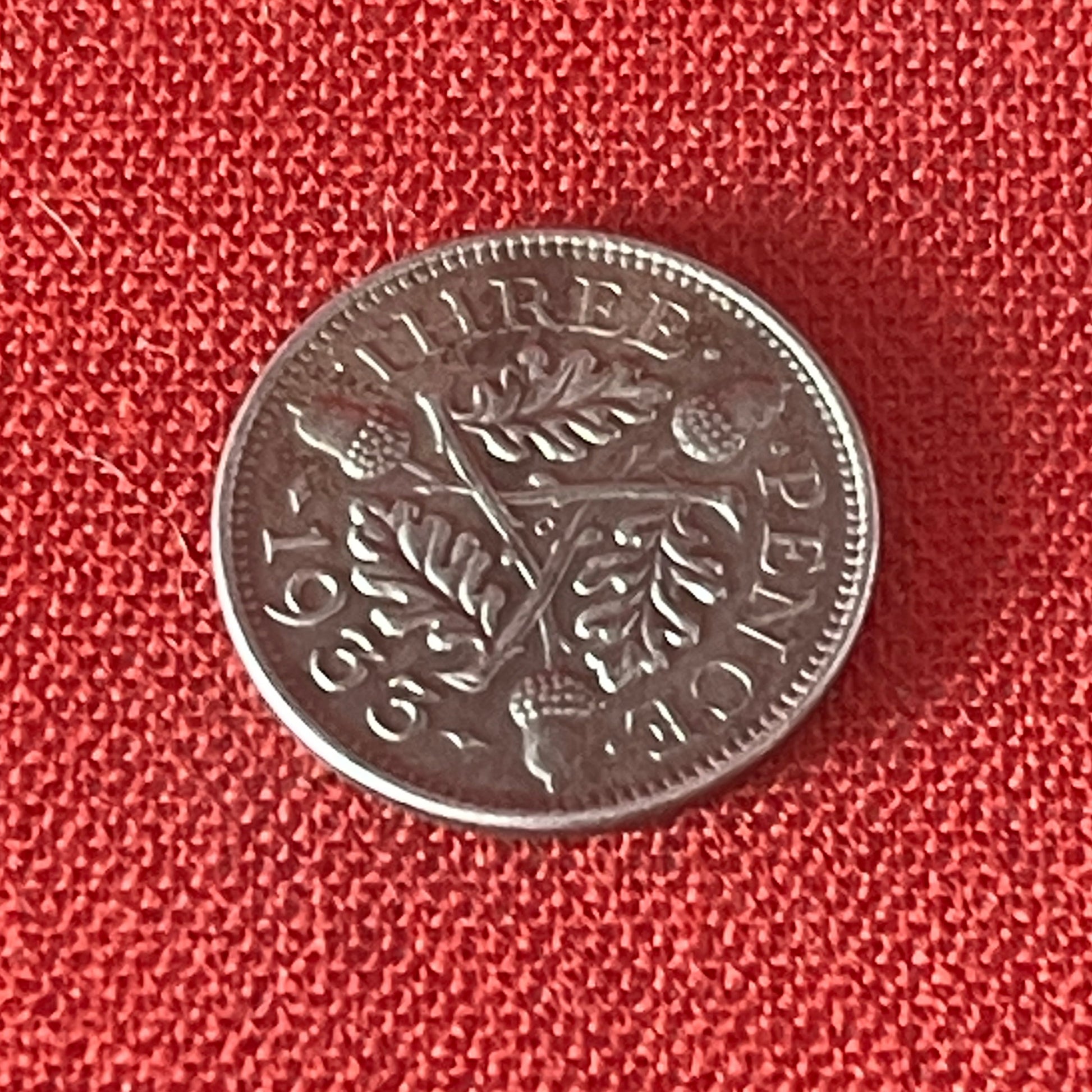 George V, Threepence 1916 (.925 Sterling Silver) Fine