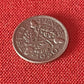 George V, Threepence 1916 (.925 Sterling Silver) Fine