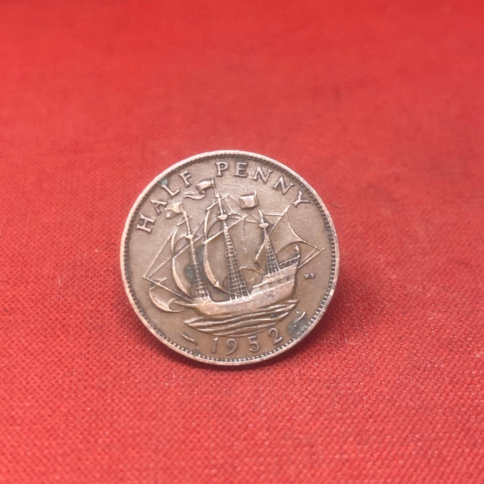King George VI 1952 Half Penny