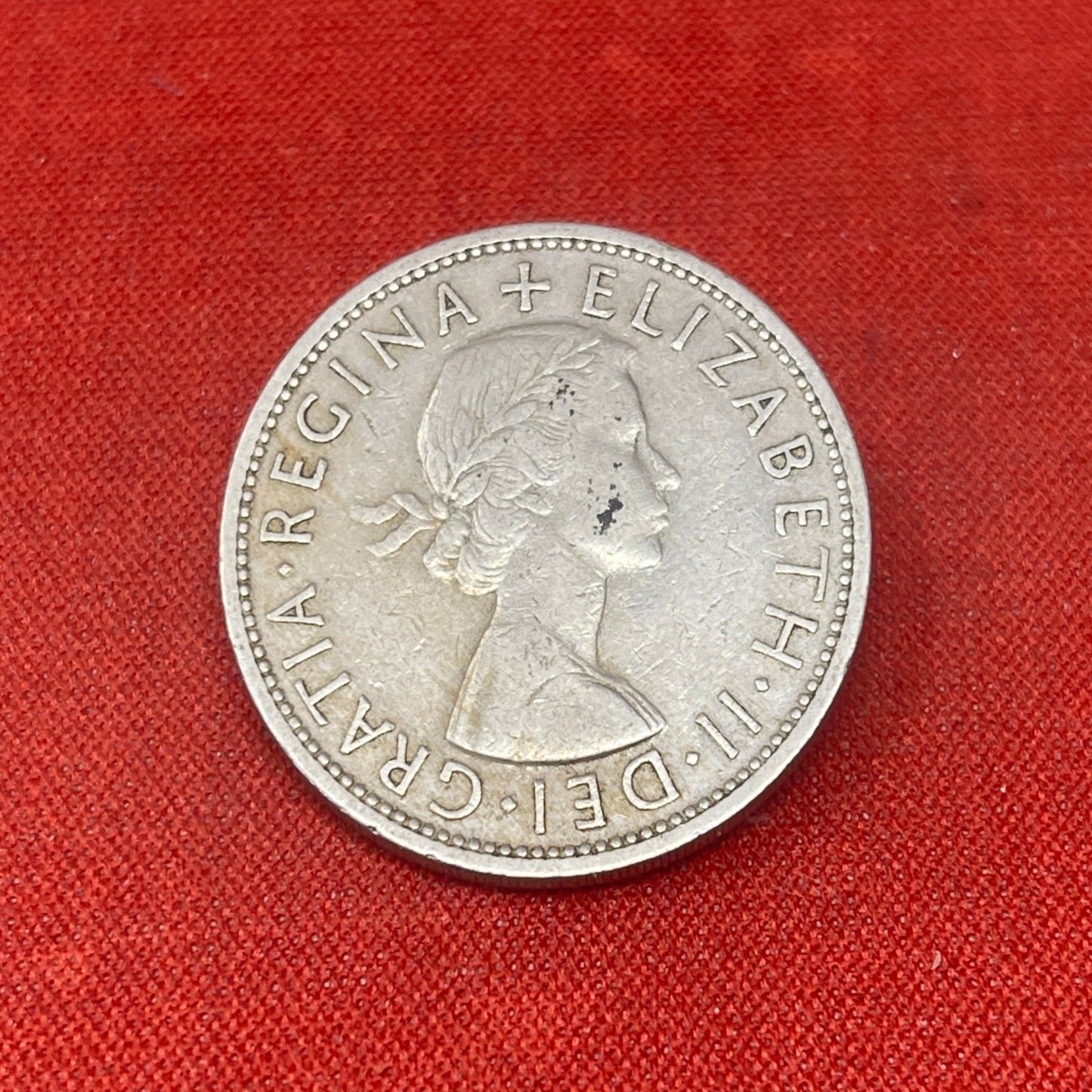 1957 Queen Elisabeth II Half Crown